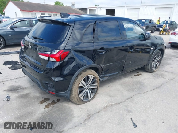 2020 Mitsubishi Outlander Sport ES 2.0 with VIN JA4AP3AU4LU012386, listed as a IAAI auction lot 41908524 with 87,498 mi miles. Bid and sale history available at carsss.com. Image 4.