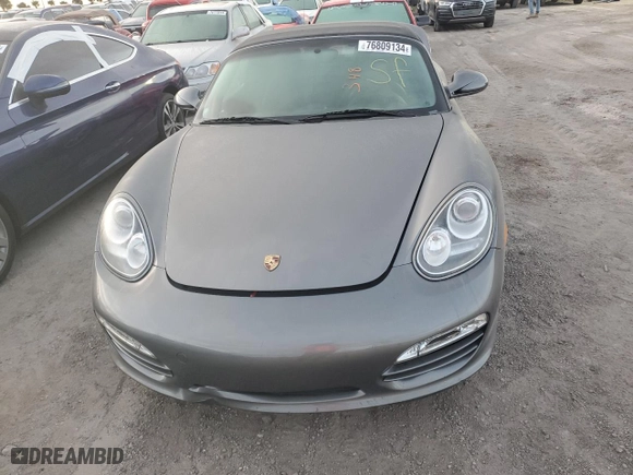 2011 Porsche Boxster with VIN WP0CA2A81BU710210, listed as a Copart auction lot 76809134 with 28,268 mi miles and Non Repairable. Bid and sale history available at carsss.com. Image 5.