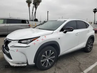2017 Lexus NX 200t with VIN JTJYARBZ8H2053428, listed as a Copart auction lot 54005745 with 117,770 mi miles and Salvage Title. Bid and sale history available at DreamBid. Image 1.