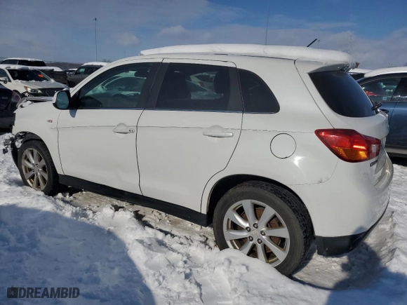 2013 Mitsubishi Outlander Sport SE with VIN 4A4AP4AU4DE007544, listed as a Copart auction lot 87840615 with 149,639 mi miles and Salvage Title. Bid and sale history available at carsss.com. Image 2.
