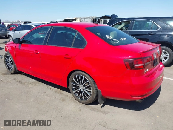 2016 Volkswagen Jetta Sport z VIN 3VWD17AJ3GM387114, wystawiony jako IAAI lot #42539074 z przebiegiem 89 380 mil mil oraz . Historia ofert i sprzedaży dostępna na DreamBid. Obrazek 3.