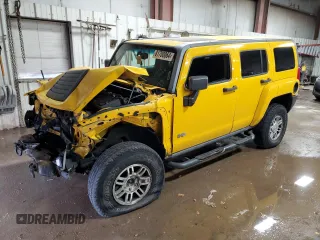 2006 Hummer H3 with VIN 5GTDN136968303676, listed as a Copart auction lot 81700064 with 93,742 mi miles and Salvage Title. Bid and sale history available at DreamBid. Image 1.