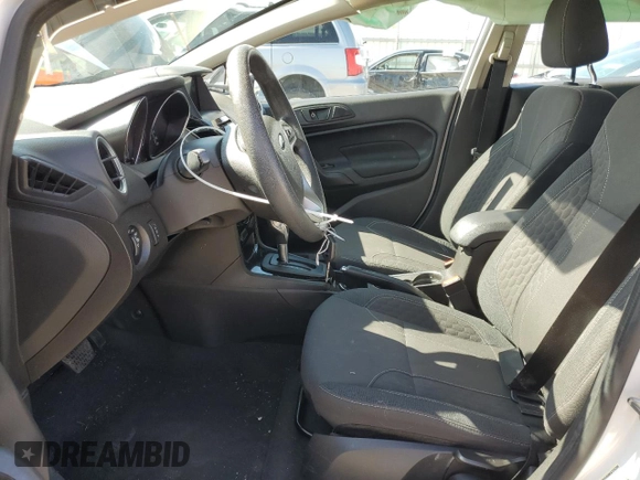 2019 Ford Fiesta SE with VIN 3FADP4EJ1KM136956, listed as a Copart auction lot 57493105 with Not provided miles and Salvage title. Bid and sale history available at DreamBid. Image 7.