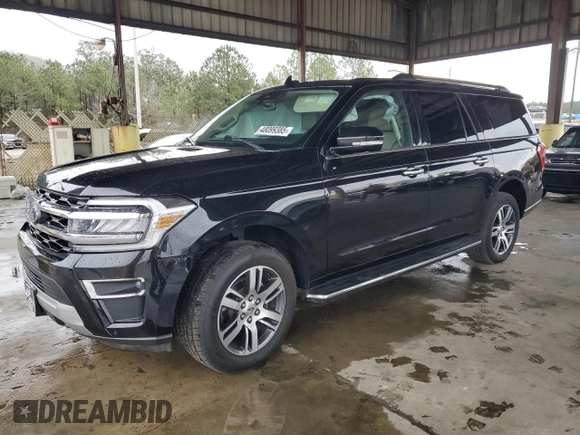 2022 Ford Expedition Max Limited with VIN 1FMJK2ATXNEA58173, listed as a Copart auction lot 48099385 with 59,755 mi miles and Salvage title. Bid and sale history available at DreamBid. Image 1.