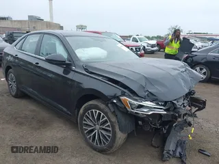 2019 Volkswagen Jetta S z VIN 3VWC57BU3KM212685, wystawiony jako IAAI lot #42356735 z przebiegiem 87 376 mil mil oraz . Historia ofert i sprzedaży dostępna na DreamBid. Obrazek 1.