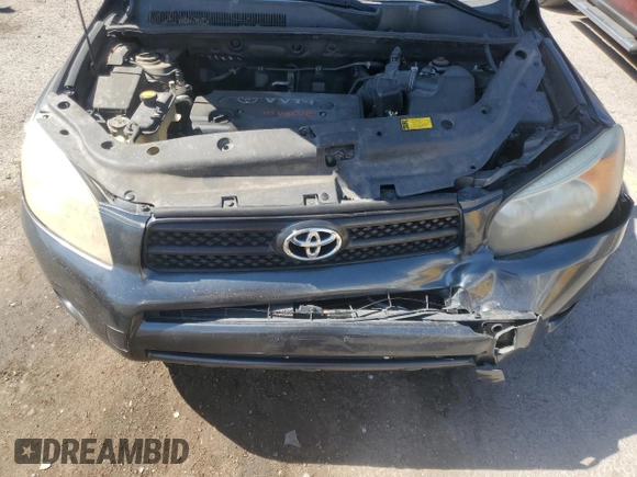 2006 Toyota RAV4 Sport with VIN JTMBD32V066010296, listed as a Copart auction lot 59923645 with 199,449 mi miles and Salvage title. Bid and sale history available at DreamBid. Image 12.