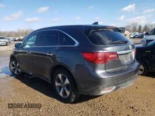 2016 Acura MDX with VIN 5FRYD4H25GB058054, listed as a Copart auction lot 40644373 with 91,886 mi miles. Bid and sale history available at carsss.com. Image 2.