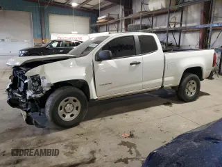 2020 Chevrolet Colorado 2WD Work Truck with VIN 1GCHSBEA4L1235493, listed as a Copart auction lot 48936315 with 75,474 mi miles and Salvage title. Bid and sale history available at DreamBid. Image 1.