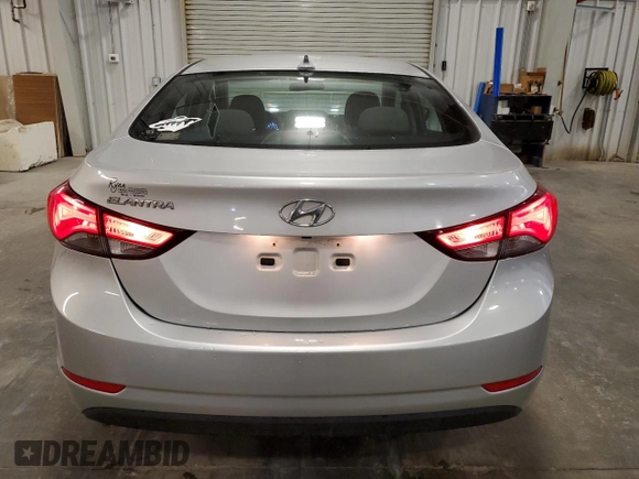 2016 Hyundai Elantra SE with VIN 5NPDH4AE4GH704131, listed as a Copart auction lot 60985065 with 88,682 mi miles and Salvage title. Bid and sale history available at DreamBid. Image 6.