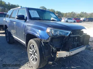 2019 Toyota 4Runner SR5 with VIN JTEBU5JR5K5702243, listed as a IAAI auction lot 41453548 with 78,576 mi miles. Bid and sale history available at carsss.com. Image 1.