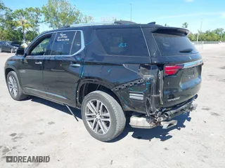 2022 Chevrolet Traverse High Country with VIN 1GNERNKW9NJ152474, listed as a IAAI auction lot 41859157 with 29,348 mi miles. Bid and sale history available at carsss.com. Image 3.