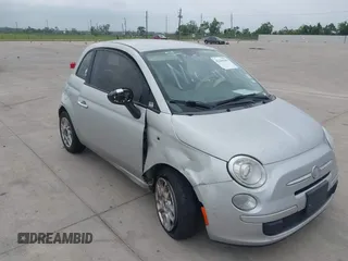 2013 FIAT 500 Pop with VIN 3C3CFFAR5DT526276, listed as a IAAI auction lot 42256100 with 97,106 mi miles and . Bid and sale history available at DreamBid. Image 1.