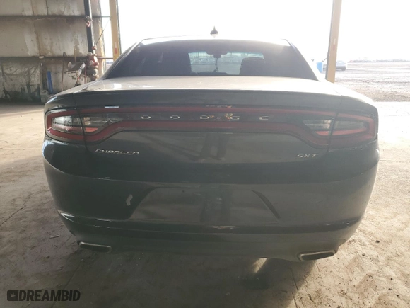 2016 Dodge Charger SXT with VIN 2C3CDXHG9GH280782, listed as a Copart auction lot 41450875 with 124,904 mi miles and Salvage Title. Bid and sale history available at carsss.com. Image 6.