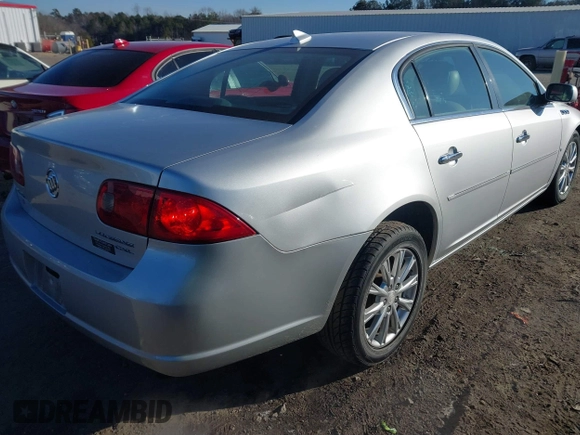 2009 Buick Lucerne CXL-4 with VIN 1G4HD57M49U105543, listed as a IAAI auction lot 41274868 with 177,823 mi miles. Bid and sale history available at carsss.com. Image 4.