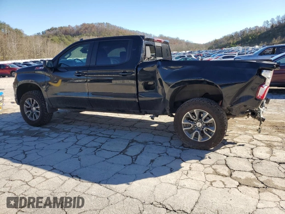 2024 Chevrolet Silverado 1500 RST with VIN 1GCUDEED8RZ294514, listed as a Copart auction lot 79234404 with 12,947 mi miles and Salvage Title. Bid and sale history available at carsss.com. Image 2.