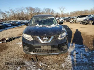 2016 Nissan Rogue S with VIN JN8AT2MV7GW133038, listed as a Copart auction lot 46072345 with 74,474 mi miles and Salvage Title. Bid and sale history available at carsss.com. Image 5.