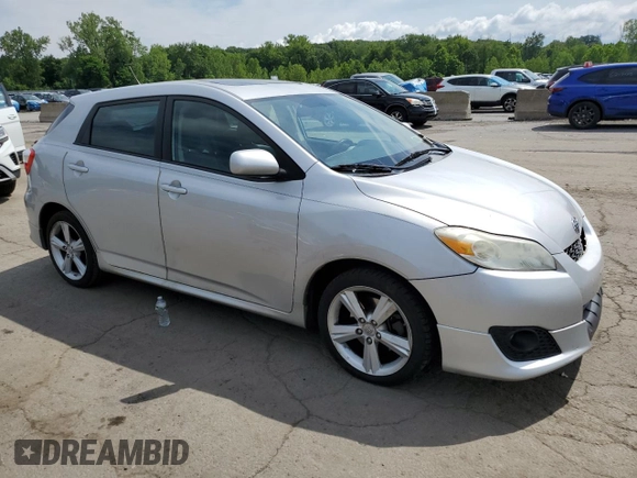 2009 Toyota Matrix S with VIN 2T1LE40E29C011134, listed as a Copart auction lot 64360705 with 145,782 mi miles and Clean title. Bid and sale history available at DreamBid. Image 4.