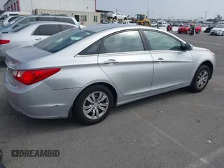 2013 Hyundai Sonata GLS with VIN 5NPEB4AC9DH598744, listed as a IAAI auction lot 42024858 with 92,750 mi miles and . Bid and sale history available at carsss.com. Image 4.