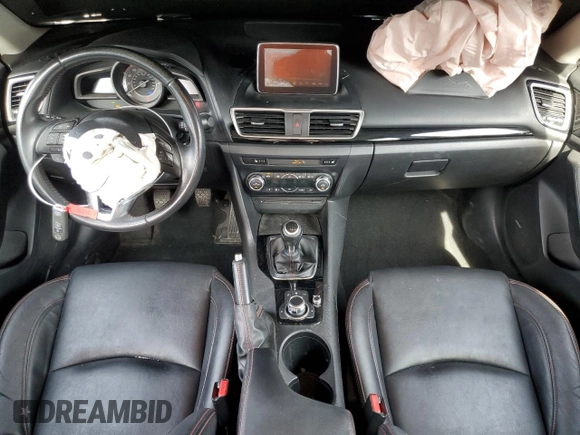 2014 Mazda 3 i Grand Touring with VIN JM1BM1M79E1109035, listed as a Copart auction lot 48443915 with 67,817 mi miles and Salvage Title. Bid and sale history available at DreamBid. Image 8.