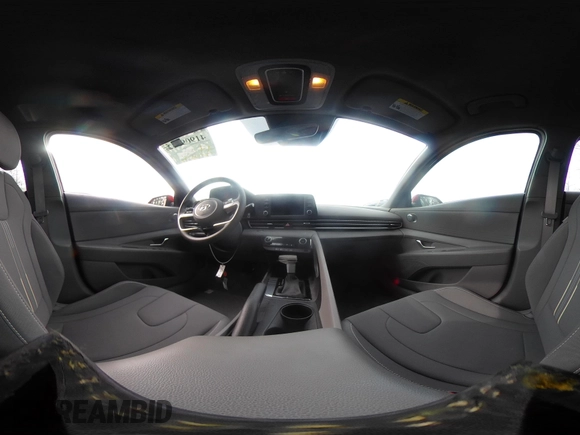 2023 Hyundai Elantra SEL with VIN KMHLM4AG5PU460869, listed as a IAAI auction lot 41909542 with 27,813 mi miles and . Bid and sale history available at DreamBid. Image 18.