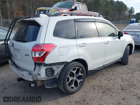 2016 Subaru Forester 2.0XT Touring with VIN JF2SJGXC3GH440001, listed as a IAAI auction lot 41479513 with 120,476 mi miles. Bid and sale history available at carsss.com. Image 4.