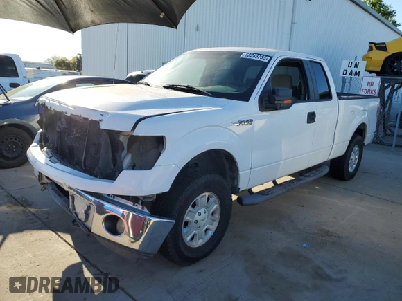 2009 Ford F-150 XL with VIN 1FTPX14V09FB46656, listed as a Copart auction lot 50243765 with 0 mi miles and Clean Title. Bid and sale history available at carsss.com. Image 1.