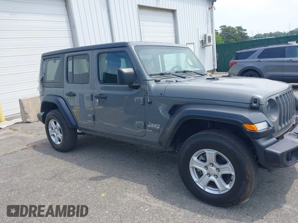 2020 Jeep Wrangler Unlimited Black and Tan with VIN 1C4HJXDG3LW298223, listed as a IAAI auction lot 42446032 with 17,688 mi miles and . Bid and sale history available at DreamBid. Image 13.