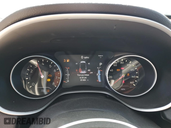 2018 Jeep Compass Latitude with VIN 3C4NJCBB8JT266471, listed as a Copart auction lot 51668235 with 61,461 mi miles and Clean Title. Bid and sale history available at carsss.com. Image 9.