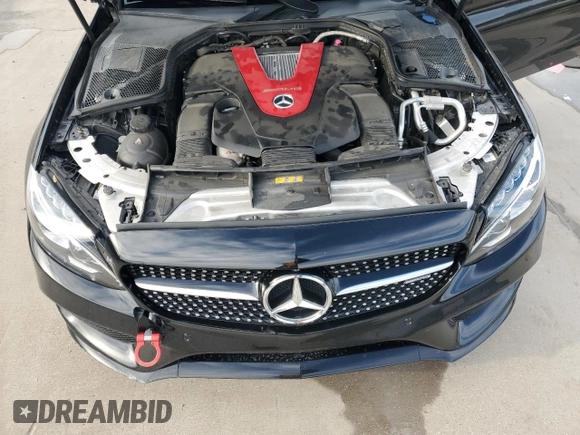 2018 Mercedes-Benz C 43 AMG with VIN WDDWJ6EB0JF668017, listed as a Copart auction lot 43320755 with 99,017 mi miles and Salvage Title. Bid and sale history available at DreamBid. Image 13.