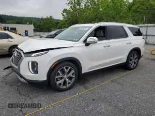 2021 Hyundai Palisade SEL z VIN KM8R4DHE6MU245060, wystawiony jako Copart lot #58899285 z przebiegiem 56 577 mil mil oraz Szkoda całkowita • Salvage title. Historia ofert i sprzedaży dostępna na DreamBid. Obrazek 1.