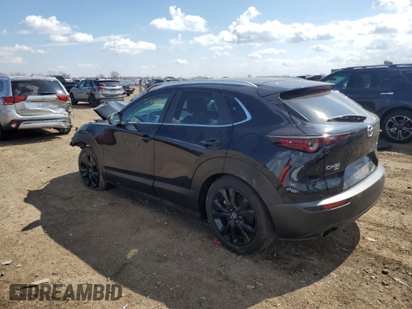 2022 Mazda CX-30 2.5 Turbo with VIN 3MVDMBAY1NM419435, listed as a Copart auction lot 50644675 with Not Provided miles and Salvage Title. Bid and sale history available at DreamBid. Image 2.