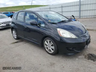 2010 Honda Fit Sport with VIN JHMGE8H41AC004305, listed as a Copart auction lot 57230944 with 160,596 mi miles and Salvage Title. Bid and sale history available at carsss.com. Image 4.