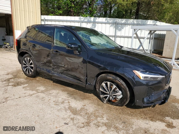 2025 Volvo XC60 Plus with VIN YV4M12RCXS1081381, listed as a Copart auction lot 51269005 with 6,252 mi miles and Salvage Title. Bid and sale history available at carsss.com. Image 4.