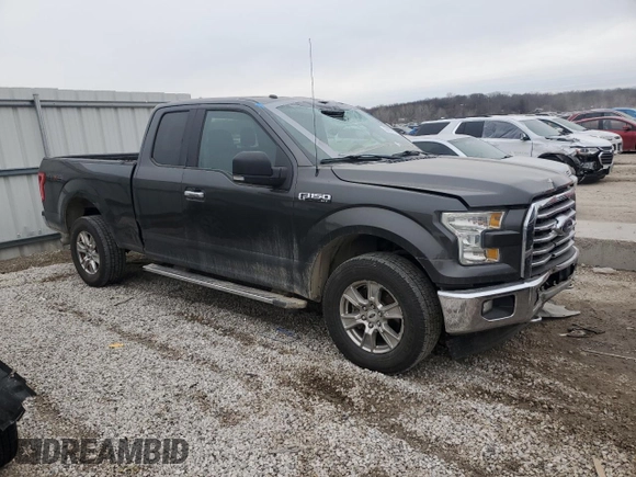 2016 Ford F-150 XLT with VIN 1FTFX1EF0GFA30308, listed as a Copart auction lot 44407715 with 205,439 mi miles and Salvage Title. Bid and sale history available at carsss.com. Image 4.