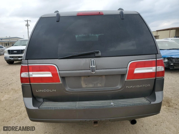 2012 Lincoln Navigator with VIN 5LMJJ2H52CEL07814, listed as a Copart auction lot 47620535 with 189,219 mi miles and Clean Title. Bid and sale history available at carsss.com. Image 6.