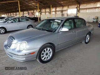 2004 Kia Amanti z VIN KNALD124845046639, wystawiony jako Copart lot #61137315 z przebiegiem 131 008 mil mil oraz Czysty tytuł • Clean title. Historia ofert i sprzedaży dostępna na DreamBid. Obrazek 1.