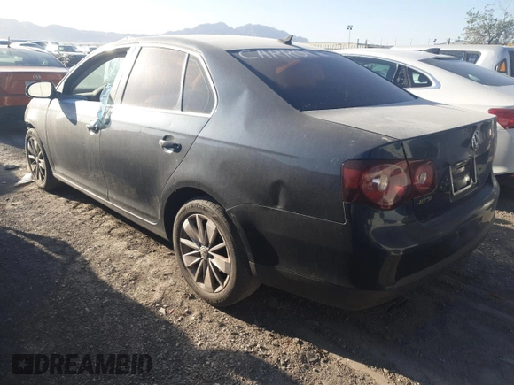 2010 Volkswagen Jetta Limited Edition with VIN 3VWRZ7AJ9AM036617, listed as a Copart auction lot 55906975 with 191,093 mi miles and Salvage title. Bid and sale history available at DreamBid. Image 2.