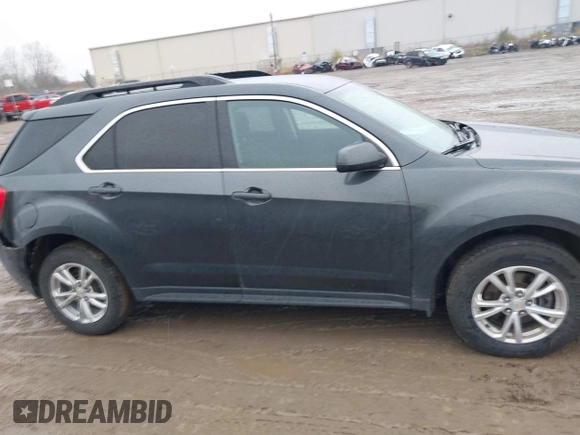 2017 Chevrolet Equinox LT with VIN 2GNALCEK1H1617387, listed as a IAAI auction lot 40962088 with 166,341 mi miles. Bid and sale history available at carsss.com. Image 13.