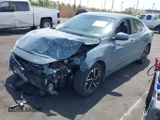 2024 Nissan Sentra SV with VIN 3N1AB8CV8RY300525, listed as a IAAI auction lot 42232919 with 19,837 mi miles and . Bid and sale history available at DreamBid. Image 2.