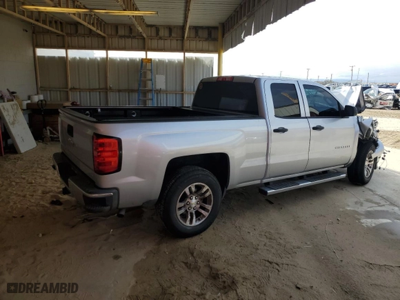2014 Chevrolet Silverado 1500 LT with VIN 1GCRCREC1EZ120690, listed as a Copart auction lot 49311185 with 0 mi miles and Salvage Title. Bid and sale history available at carsss.com. Image 3.