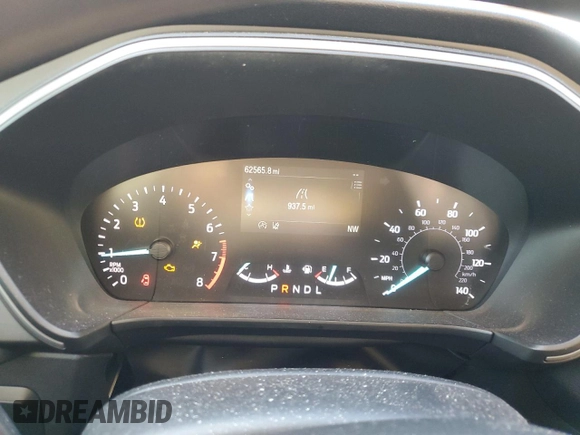 2020 Ford Escape S with VIN 1FMCU0F66LUA83049, listed as a Copart auction lot 88861525 with 62,565 mi miles and Salvage Title. Bid and sale history available at carsss.com. Image 9.