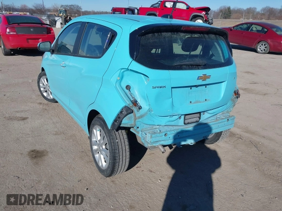 2022 Chevrolet Spark 1LT with VIN KL8CD6SA8NC019386, listed as a IAAI auction lot 41655291 with 16,479 mi miles. Bid and sale history available at carsss.com. Image 19.