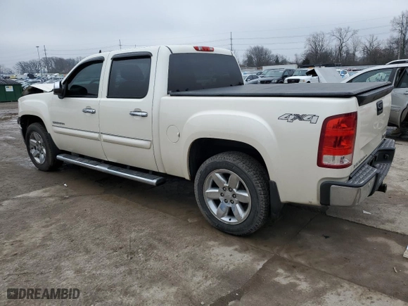 2013 GMC Sierra 1500 SLT with VIN 3GTP2WE70DG252706, listed as a Copart auction lot 46820205 with 145,676 mi miles and Salvage Title. Bid and sale history available at carsss.com. Image 2.