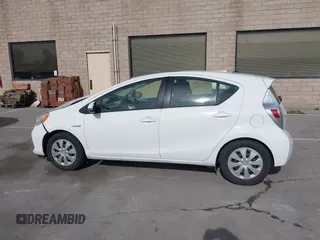 2012 Toyota Prius One with VIN JTDKDTB33C1027813, listed as a IAAI auction lot 41721224 with 183,054 mi miles. Bid and sale history available at carsss.com. Image 14.