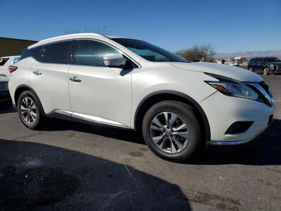 2015 Nissan Murano SL with VIN 5N1AZ2MH8FN244654, listed as a Copart auction lot 50277105 with 89,250 mi miles and Clean Title. Bid and sale history available at carsss.com. Image 4.