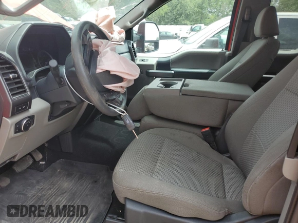 2022 Ford F-250 XL with VIN 1FT7X2A65NED39601, listed as a Copart auction lot 62040794 with 78,644 mi miles and Salvage title. Bid and sale history available at DreamBid. Image 7.