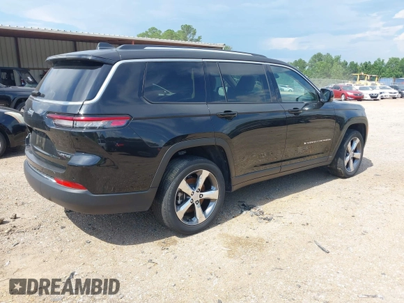 2022 Jeep Grand Cherokee Limited with VIN 1C4RJJBGXN8548231, listed as a IAAI auction lot 42572731 with 23,852 mi miles and . Bid and sale history available at DreamBid. Image 4.