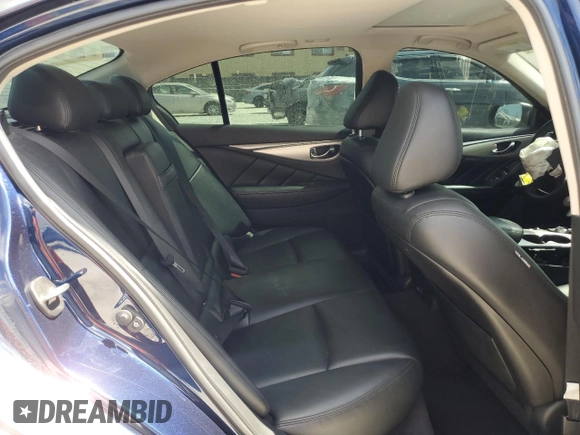 2021 Infiniti Q50 Luxe z VIN JN1EV7BP2MM706074, wystawiony jako Copart lot #54379675 z przebiegiem 29 170 mil mil oraz Szkoda całkowita • Salvage title. Historia ofert i sprzedaży dostępna na DreamBid. Obrazek 10.