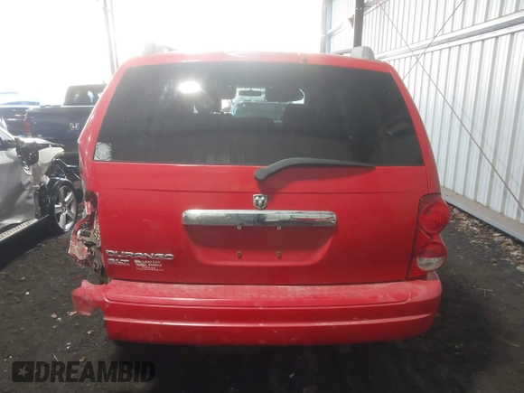 2006 Dodge Durango SLT with VIN 1D4HD48N56F107567, listed as a IAAI auction lot 41447498 with 198,393 mi miles and . Bid and sale history available at DreamBid. Image 16.