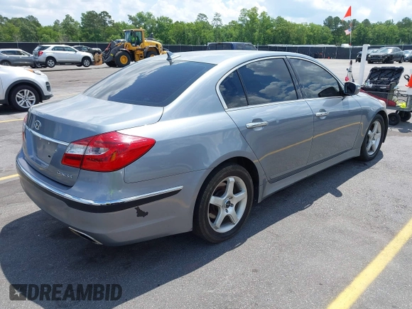 2013 Hyundai Genesis 3.8L with VIN KMHGC4DD1DU256345, listed as a IAAI auction lot 42187431 with 117,528 mi miles and . Bid and sale history available at DreamBid. Image 4.